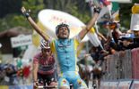 Contador offre la victoire à Tiralongo