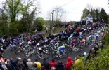 Binche, départ de la Flèche Wallonne 2013