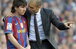 Messi très ému du départ de Guardiola