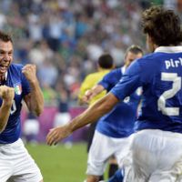 Antonio Cassano et Andrea Pirlo