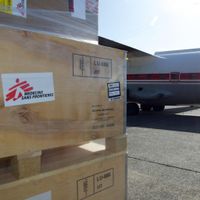 MSF stocke à Bruxelles les médicaments et le matériel nécessaires pour les missions humanitaires envoyées aux quatre coins du monde.