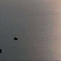 L'OVNI au dessus de la mer des Wadden, aux Pays-Bas