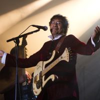 Laurent Voulzy, en concert sur la grande scène samedi soir.