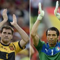 Les deux gardiens de cette finale de l'Euro 2012