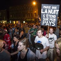 Manifestations étudiantes à Montréal