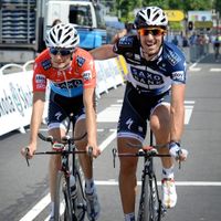 Fabian Cancellara et Frank Schleck