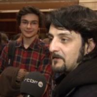Le cinéaste Olivier Masset-Depasse lors de la remise du p^rix
