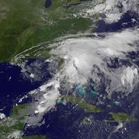 La tempête Debby provoque la mise en état d'urgence de la Floride