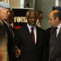 Syrie: à Damas, Kofi Annan se dit "horrifié" par le massacre de Houla