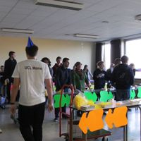 Un atelier de production du Rhétos Challenge de l'UCL Mons