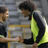 Eden Hazard et Marouane Fellaini