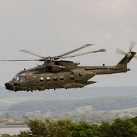 Un hélico de la RAF 