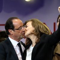 François Hollande et Valérie Trierweiler au soir de la victoire