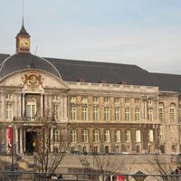 Palais de Justice de Liège, illustration.