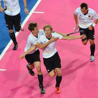 Les joueurs allemands