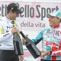 Philippe Gilbert et Matthew Goss