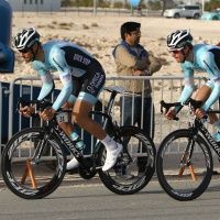 Tom Boonen lors du chrono par équipe du Tour du Qatar