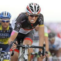 Frank Schleck serre les dents à l'arrivée