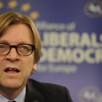 Pour Guy Verhofstadt, il faudra attendre 2013 et les élections allemandes pour que cela bouge en Europe