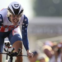 Kristin Armstrong en or, Liesbeth De Vocht se classe 23e du contre-la-montre féminin