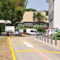 L'hôpital de Fréjus dans le sud de la France où Michel Daerden était hospitalisé.