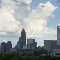 La ville de Charlotte en Caroline du Nord