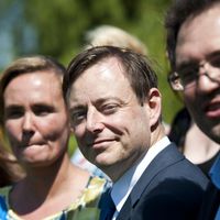 Bart De Wever, président de la N-VA - Un élu français estime qu'une partie de la N-VA est "fasciste"