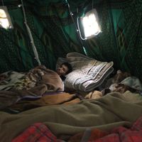 Les 23 grévistes de la faim, originaires du Maghreb et d'Afrique de l'Ouest, seront relogés dans un autre local de l'université flamande, situé boulevard du Triomphe