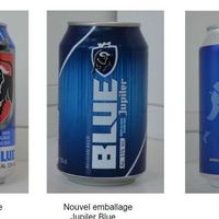 Une bière bleue? Comparez... 