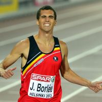 Jonathan Borlée bat le RDB du 300m