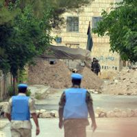 Des observateurs de l'ONU en mission en Syrie