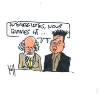 Dessin de Kroll paru dans l'émission du 15/01/2012.