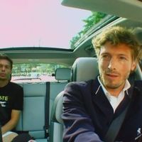 Guillaume Dolmans ici au volant avec Nicolas Mahut