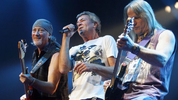 Le groupe Deep Purple